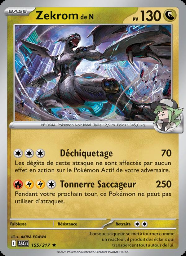 Zekrom de N card