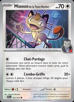 Miaouss de la Team Rocket card
