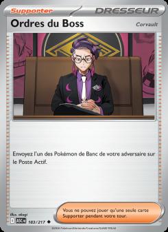 Ordres du Boss card