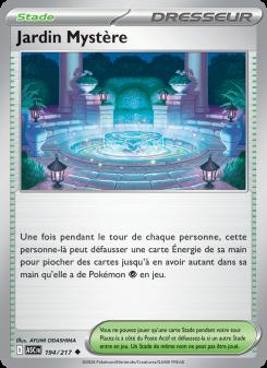 Jardin Mystère card