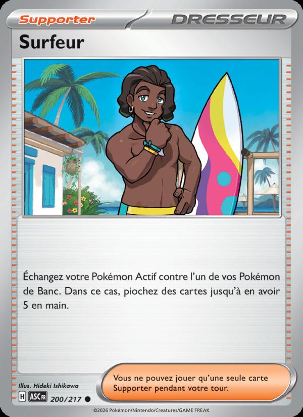 Surfeur card