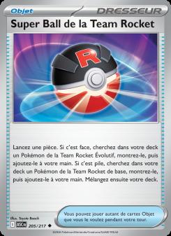 Super Ball de la Team Rocket card