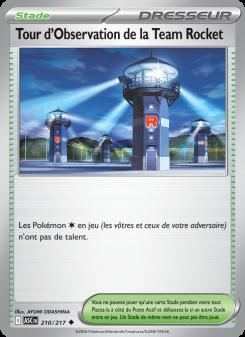 Tour d'Observation de la Team Rocket card