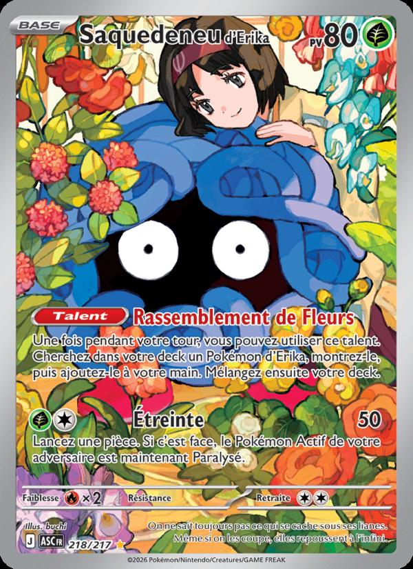 Saquedeneu d'Erika card