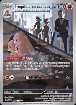Triopikeur de la Team Rocket card