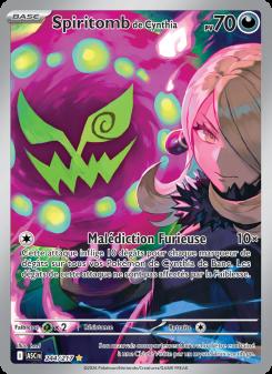 Spiritomb de Cynthia card