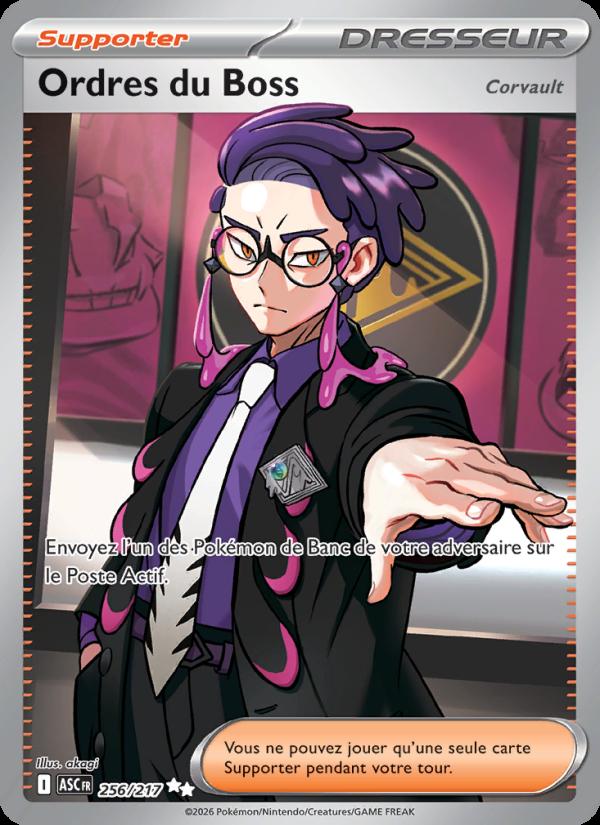 Ordres du Boss card
