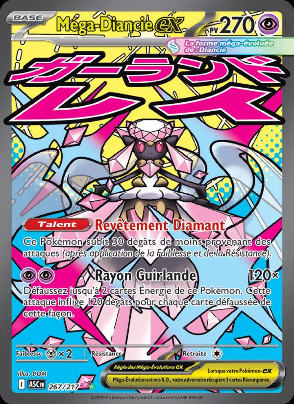 Méga-Diancie-ex card