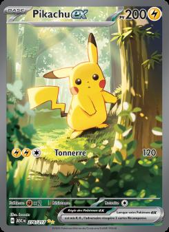 Pikachu-ex card