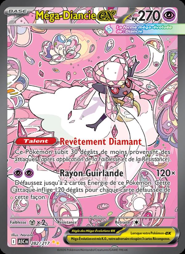Méga-Diancie-ex card