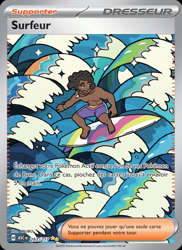Surfeur card