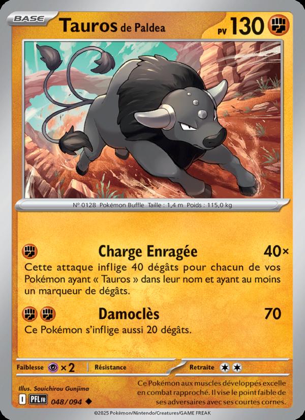 Tauros de Paldea card