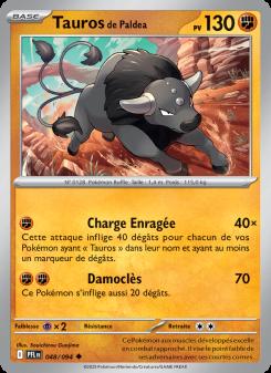 Tauros de Paldea card