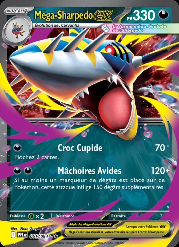 Méga-Sharpedo-ex card