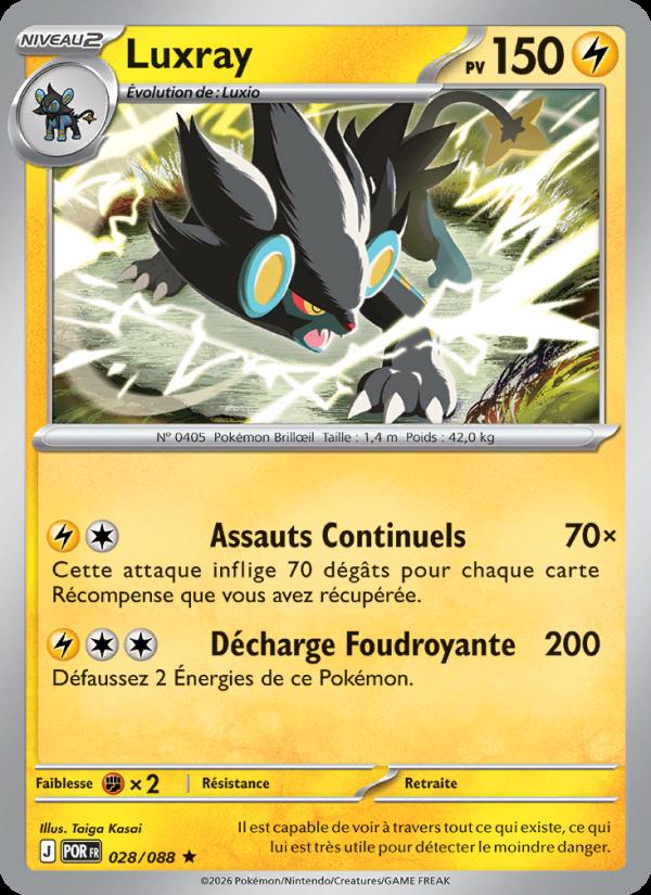 Luxray card