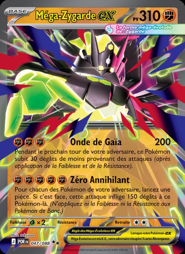 Méga-Zygarde-ex card