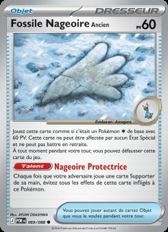 Fossile Nageoire Ancien card
