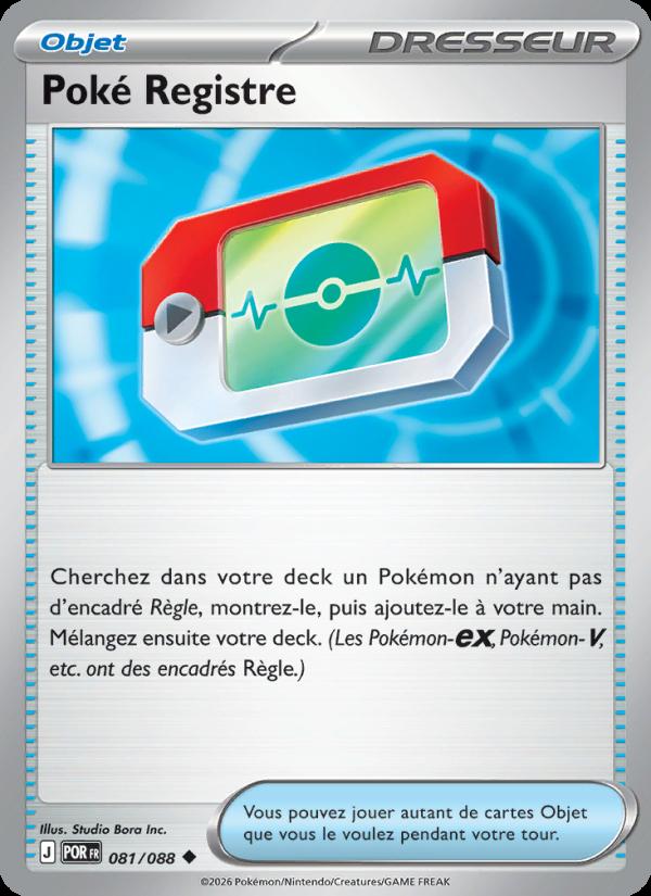 Poké Registre card