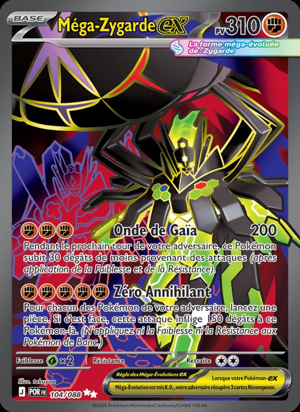 Méga-Zygarde-ex card