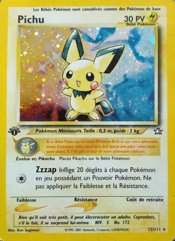 Pichu card