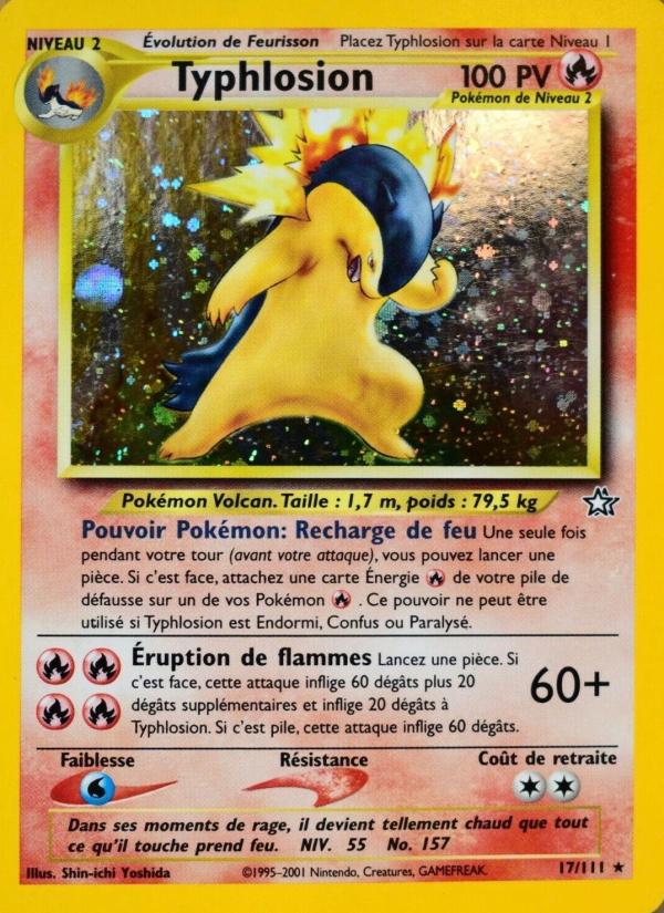 Typhlosion card