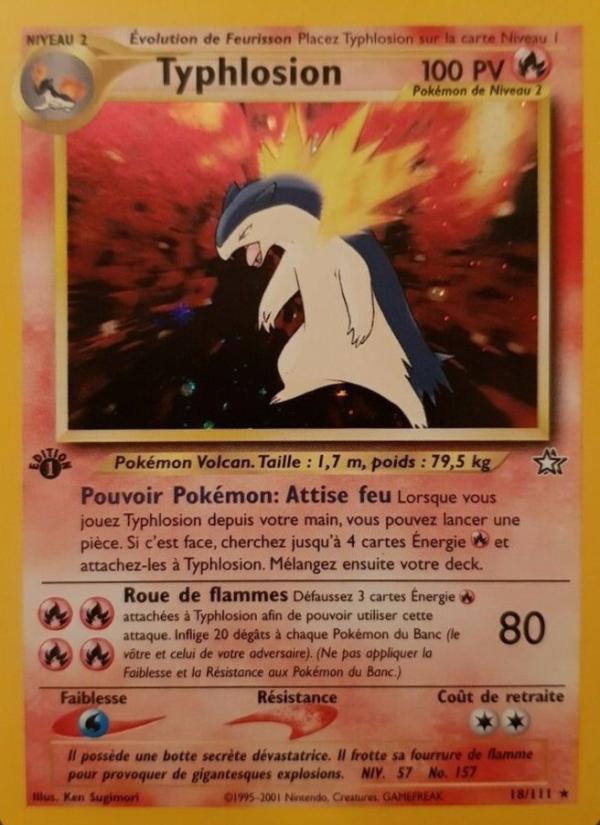 Typhlosion card