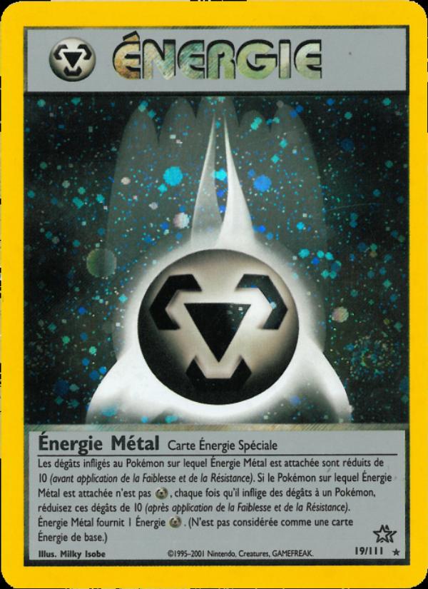 Énergie Métal card