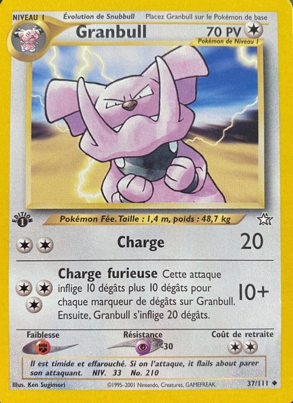 Granbull card