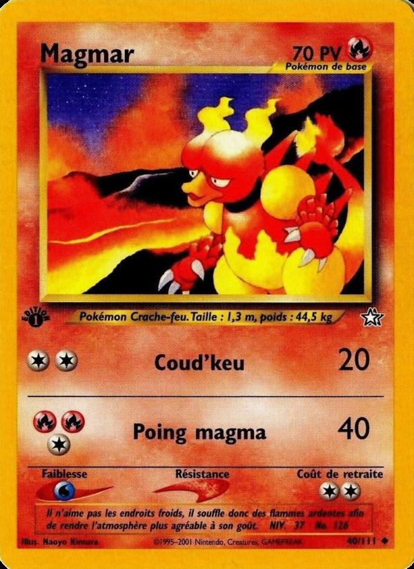 Magmar card