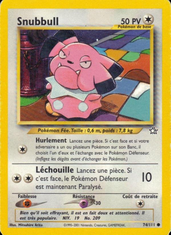 Snubbull card