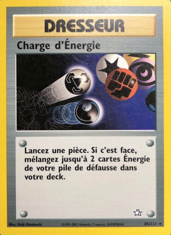 Charge d'Énergie card