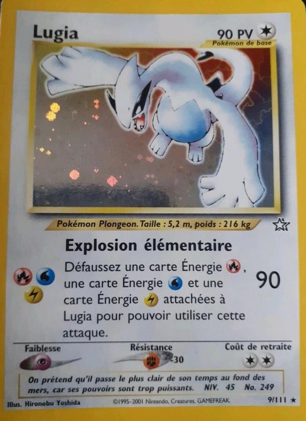 Lugia card