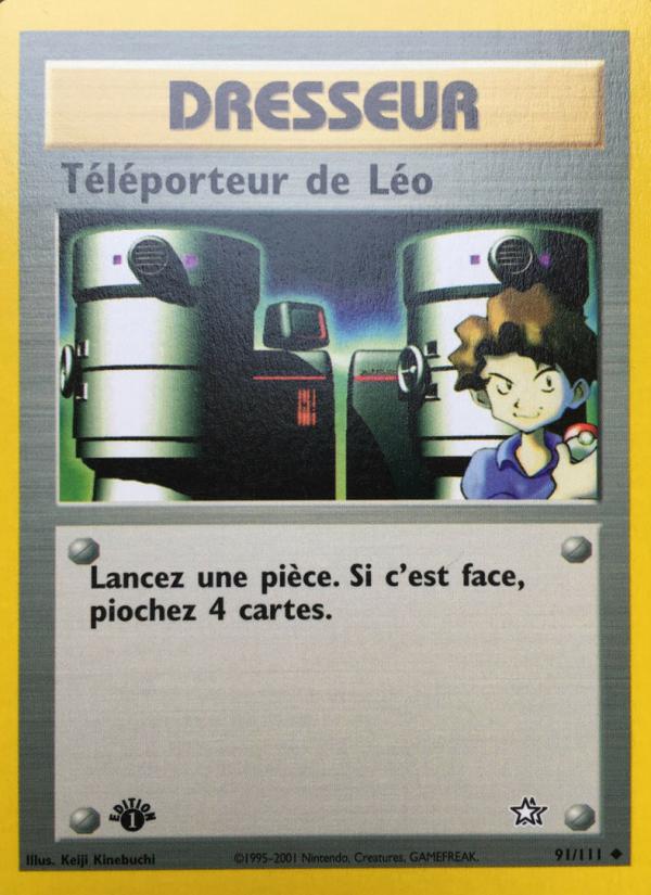 Téléporteur de Léo card