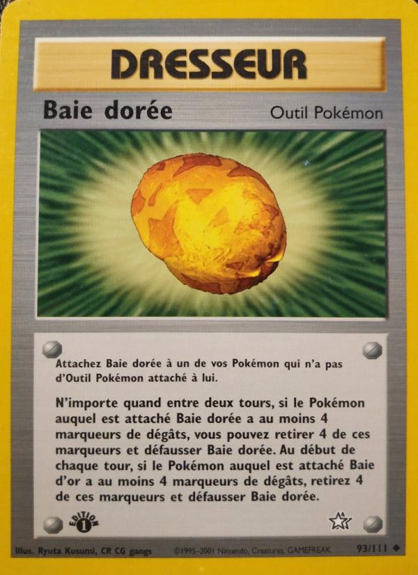 Baie dorée card