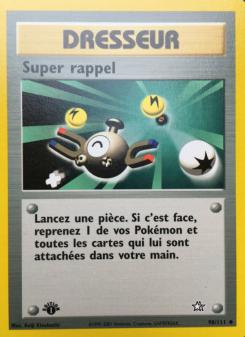 Super rappel card