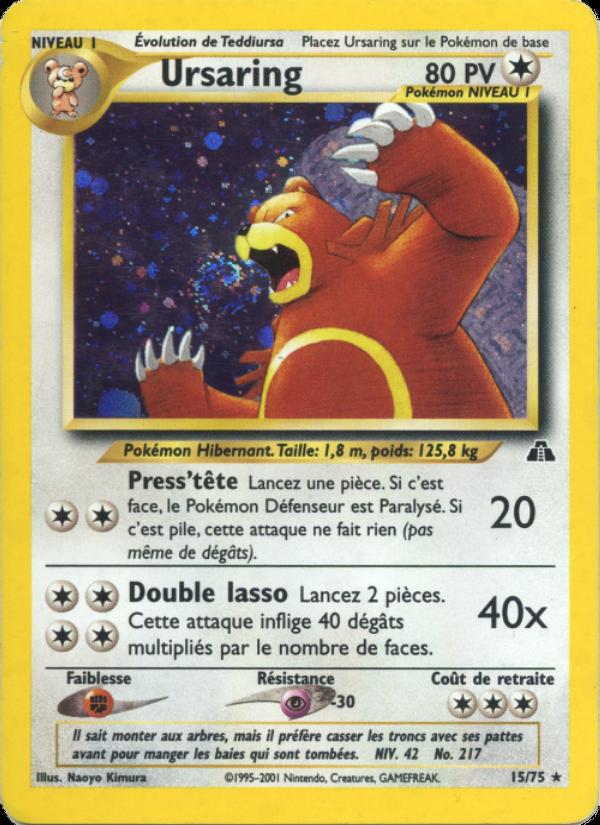 Ursaring card