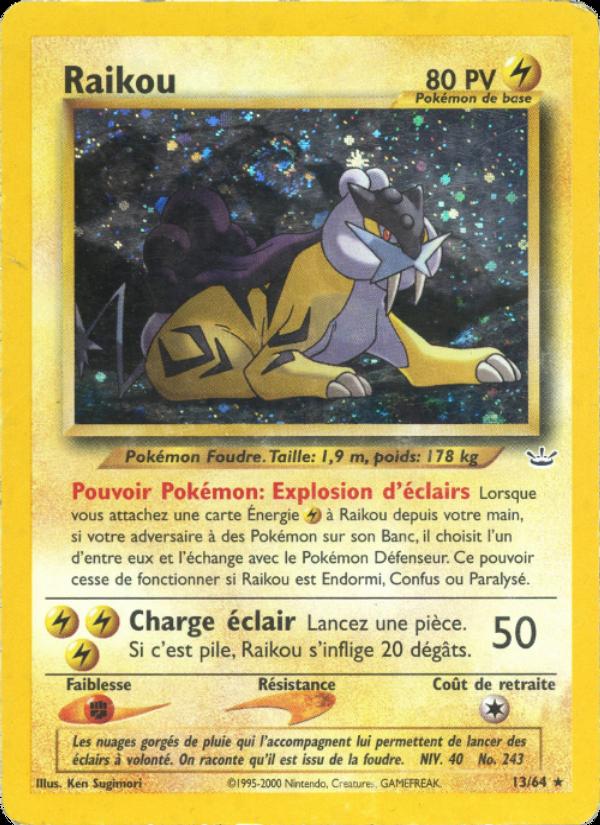 Raikou card