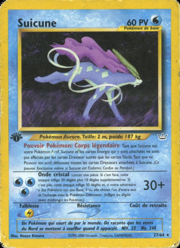 Suicune card