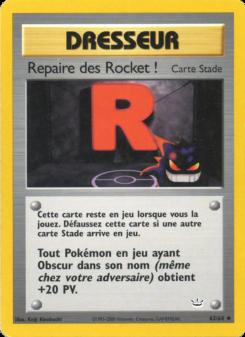 Repaire des Rocket ! card