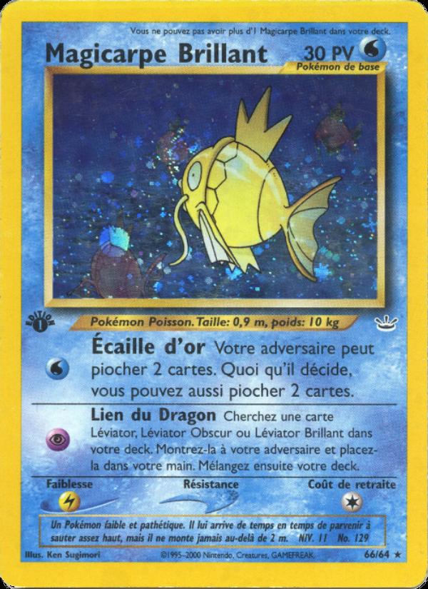 Magicarpe Brillant card