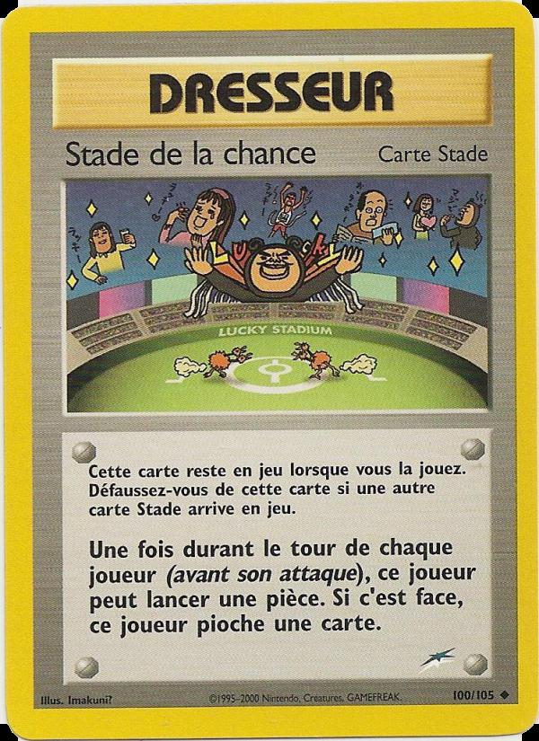 Stade de la chance card