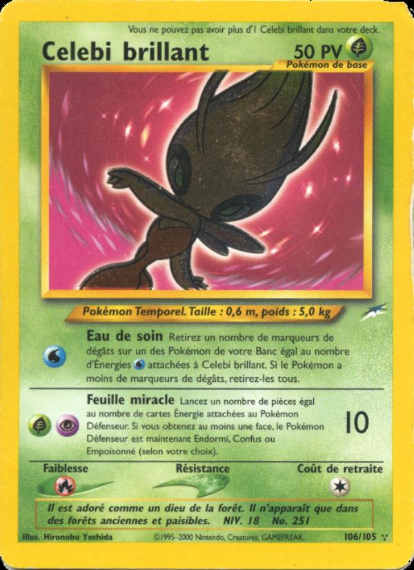 Celebi brillant card