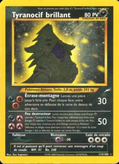 Tyranocif brillant card