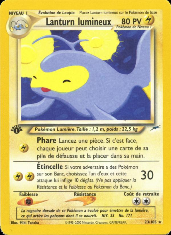 Lanturn lumineux card