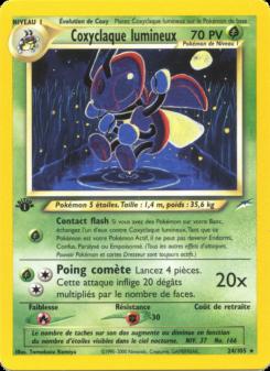 Coxyclaque lumineux card
