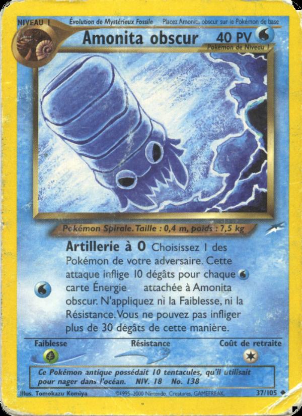 Amonita obscur card