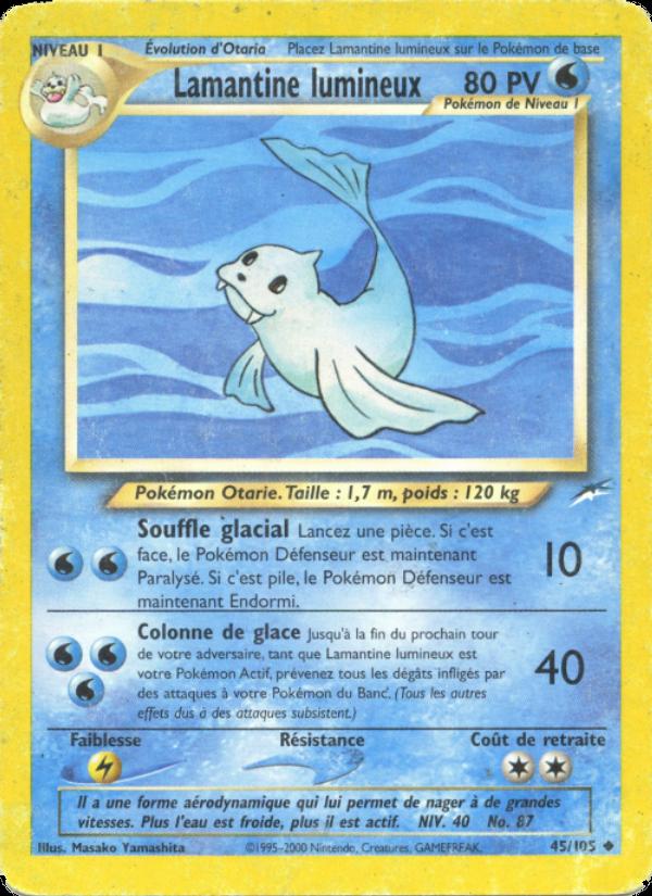 Lamantine lumineux card