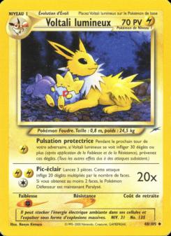 Voltali lumineux card
