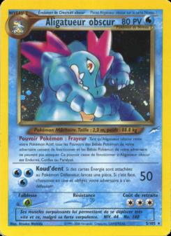 Aligatueur obscur card