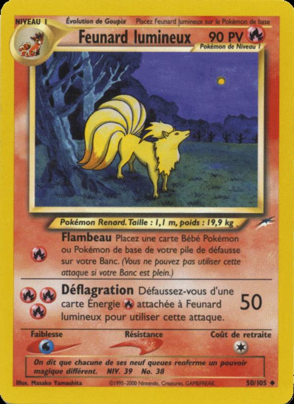 Feunard lumineux card
